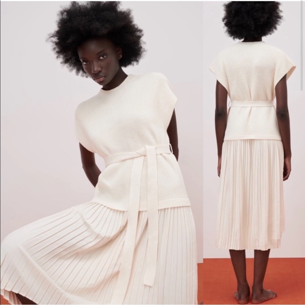 NEW Zara Sweater combination dress.